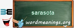 WordMeaning blackboard for sarasota